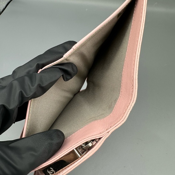 Chanel Pink Leather Wallet - Picture 8 of 12